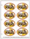 Ranger Kids Emblem Sticker Sheet