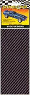Black Carbon Stick-on Decals