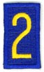 Miniature Outpost Numeral 2