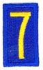 Miniature Outpost Numeral 7
