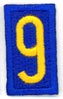 Miniature Outpost Numeral 9
