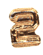 Gold Numeral 2 Award