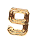 Gold Numeral 9 Award