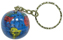 Globe Metal Keychain