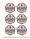 Discovery Rangers Emblem Sticker