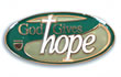 God Gives Hope Lapel Pin