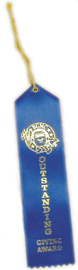 BGMC—Outstanding Giving Award Ribbon